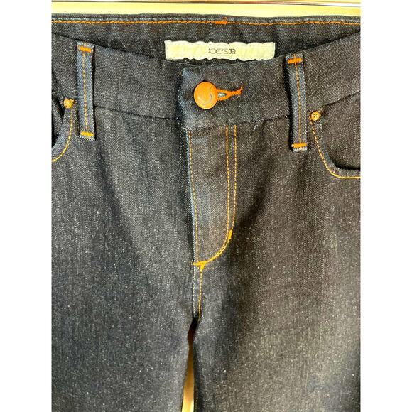 JOE'S Cigarette Fit Dark Wash Denim Jeans Size 30 Mid Rise Straight Leg Classic - Picture 4 of 15